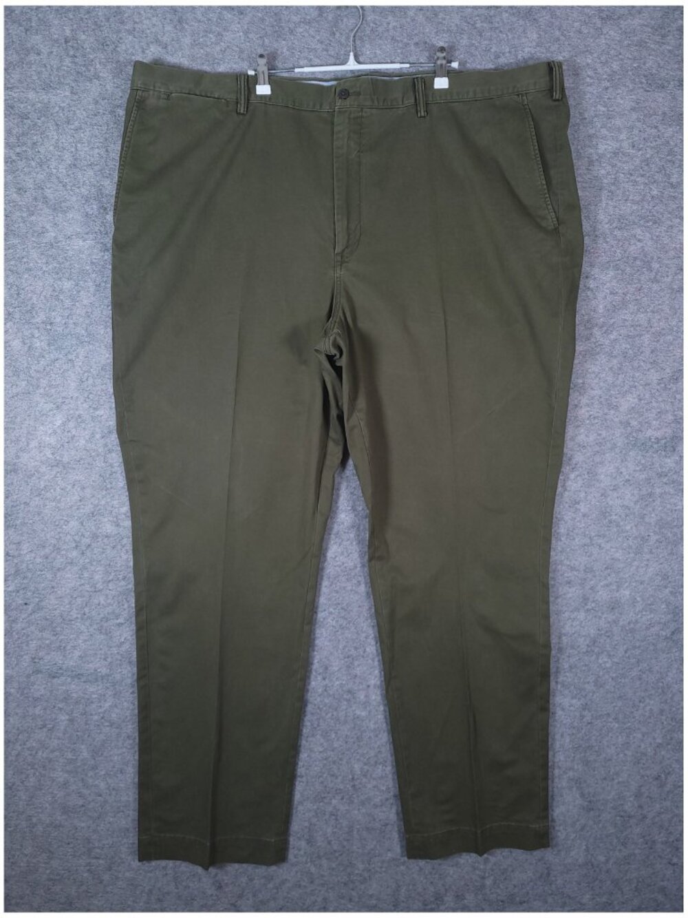 Polo Ralph Lauren Chino Mens 48B x 34 Olive Stretch Classic Fit Twill (50x33.5)